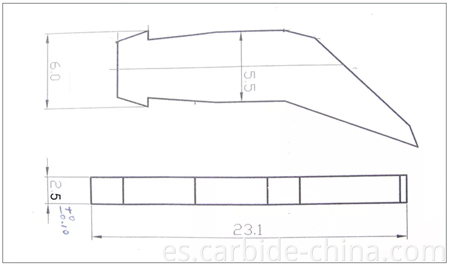 drawing of ski pole tips